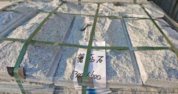 平顶山芝麻白蘑菇石，自然面