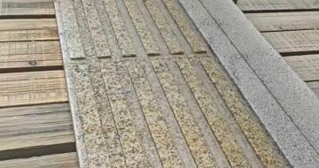 平顶山黄金麻盲道石 盲条