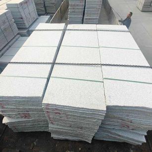 平顶山芝麻白毛板，石材毛板