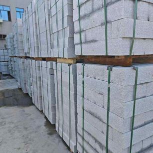 平顶山芝麻白路牙石，路侧石