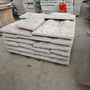 平顶山芝麻白蘑菇石，自然面