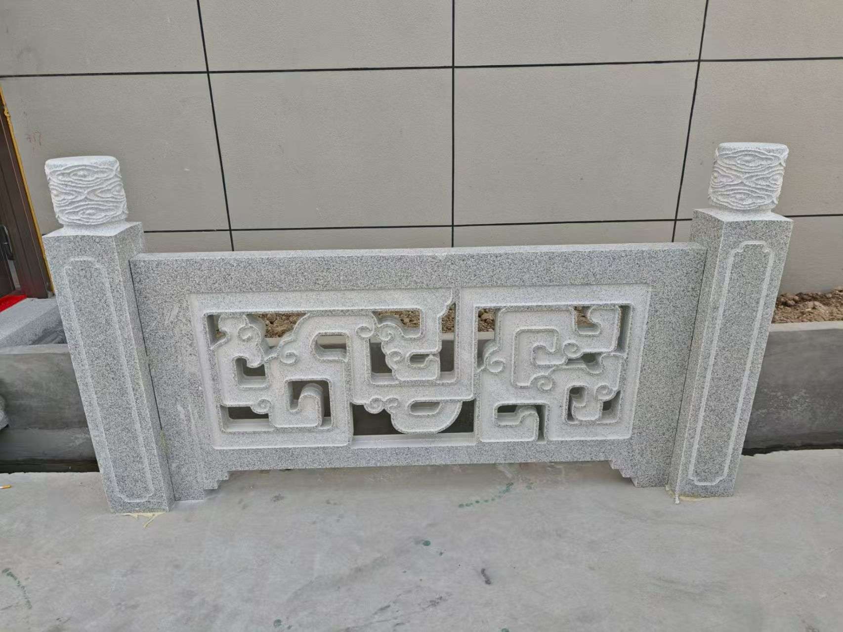 平顶山芝麻白河道栏杆 桥栏杆