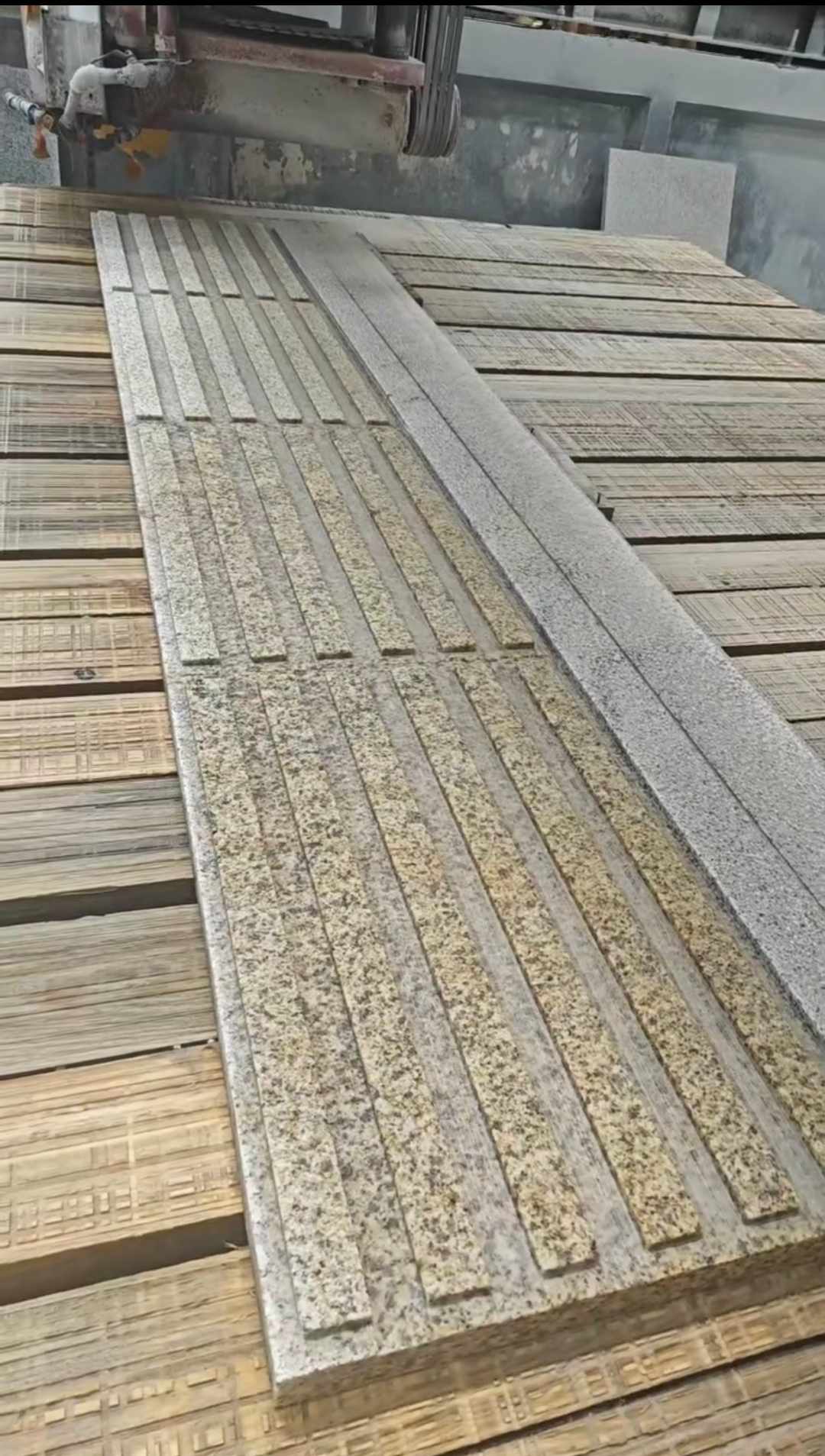 平顶山黄金麻盲道石 盲条